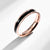 CR Charms Anillo Esplendor Oro Rosa, Acero