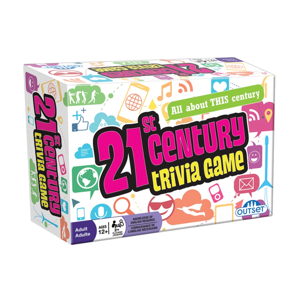 Outset Juego de Mesa 21st Century Trivia Game (13349)