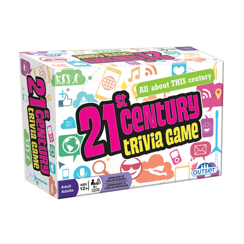 Outset Juego de Mesa 21st Century Trivia Game (13349)