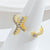 CR Charms Anillo Cruz Resplandeciente, Alloy