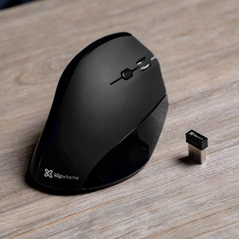 Klip Xtreme Mouse Inalámbrico Ergonómico Vertical EverRest KMW-390