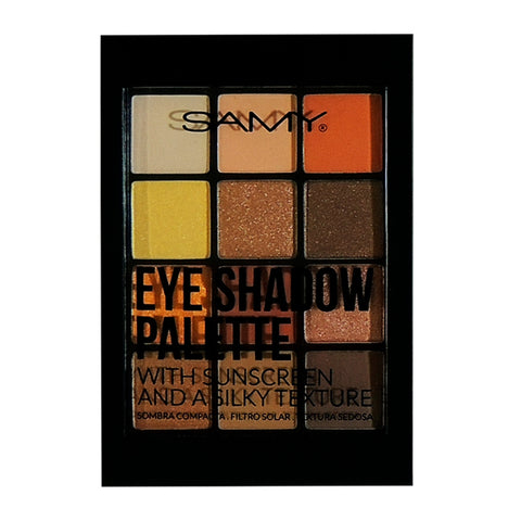 Samy Paleta Sombras de Ojos Compactas 12 Colores