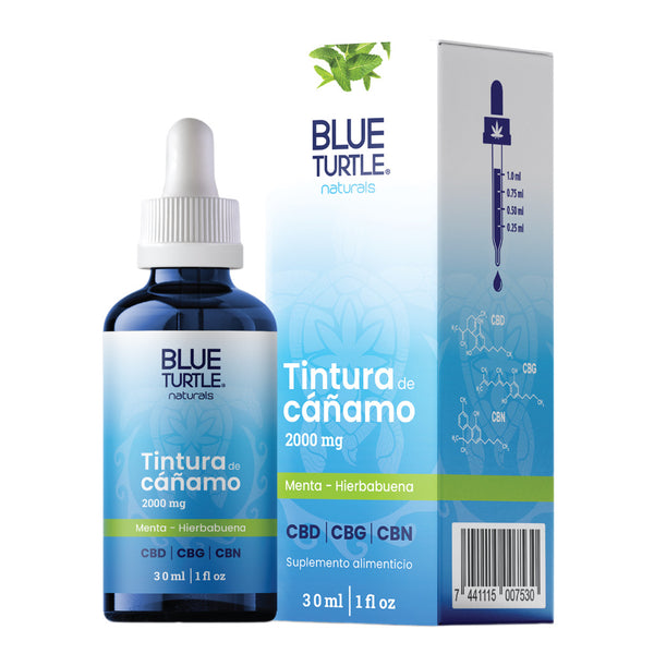 Blue Turtle Naturals Aceite de CBD Tintura de Cañamo 2000mg, 30ml