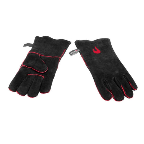 Char-Broil Guantes para Asar de Cuero, Negro