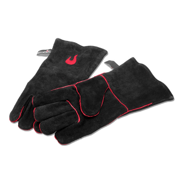 Char-broil Guantes para Asar de Cuero, Negro