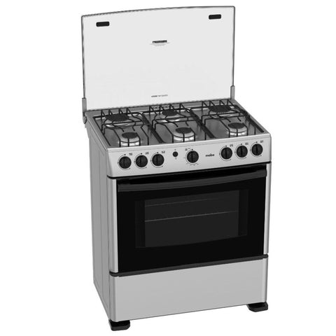 Mabe Cocina de Gas 76 cm 6 Quemadores Silver (CMA3010AG0)