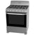 Mabe Cocina a Gas 6 Quemadores Plata Mercury, 76 Cm (EM7641BAIS1)