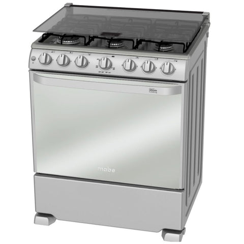 Mabe Cocina a Gas 76 cm Plata Mercury (WEM7643CAIS1)