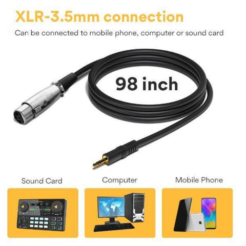 Maono Micrófono Alámbrico XLR (AU-PM360TR)