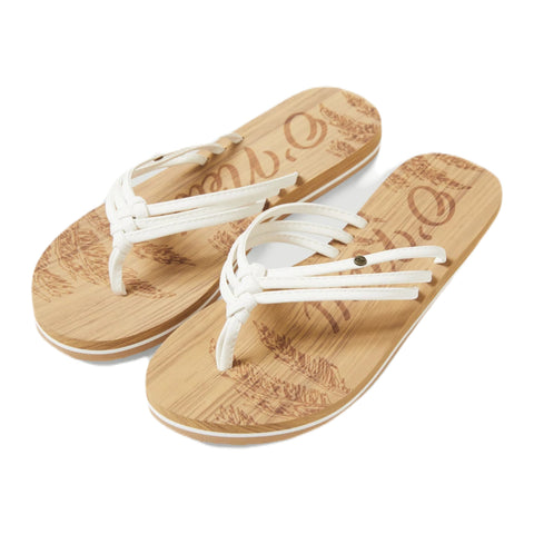 Oneill Sandalias Ditsy Blanco, para Mujer