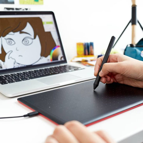 Wacom Digitalizador Ambidiestro One by Wacom Mediano (CTL672K1A)