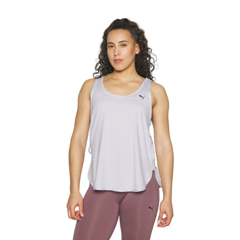 Puma Camiseta sin Mangas Studio Yogini Lite Tank W Lavanda, para Mujer