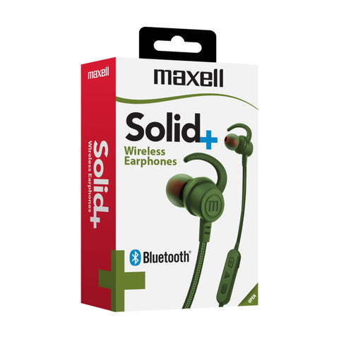 Maxell Audífonos Inalámbricos con Micrófono Solid+ (EB-BT100)