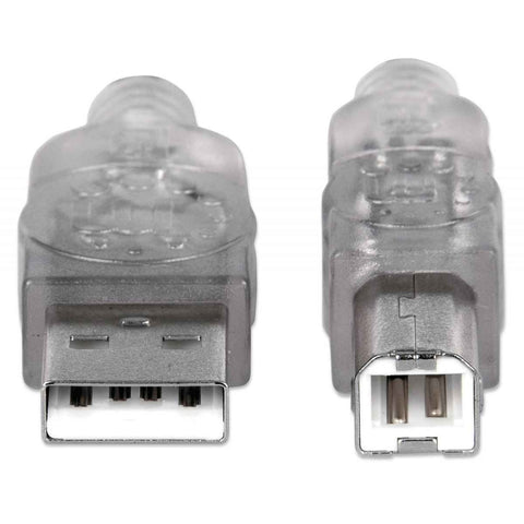 Manhattan Cable de USB A Macho a USB B Macho, 1.8 Metros