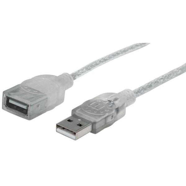 Manhattan Extensión de USB Macho a USB Hembra, 1.8 Metros