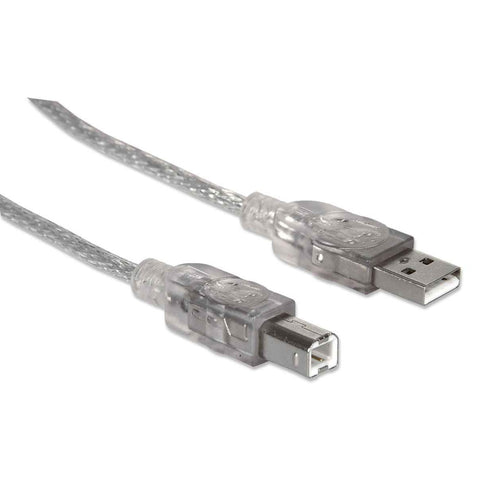 Manhattan Cable de USB A Macho a USB B Macho, 5 Metros