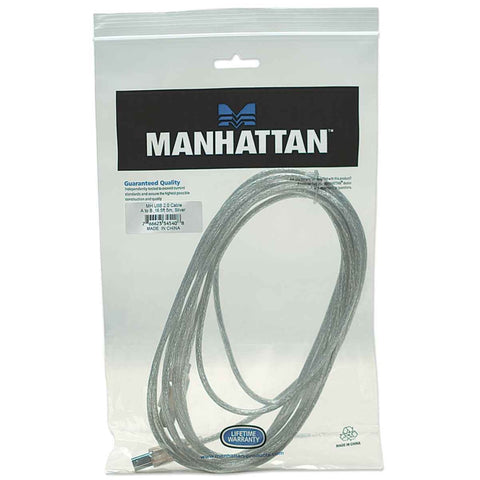 Manhattan Cable de USB A Macho a USB B Macho, 5 Metros