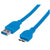 Manhattan Cable USB 3.0 A Macho a USB 3.0 Micro B Macho, 2 Metros