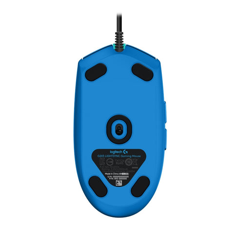 Logitech Mouse Alámbrico Gaming Programable Prodigy, G203