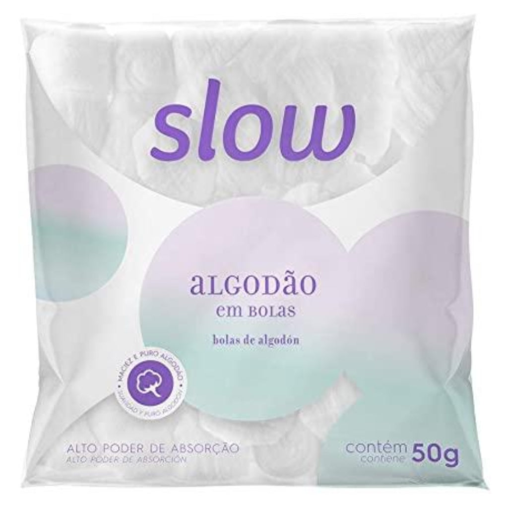 Slow Bolitas de Algodón, 50g