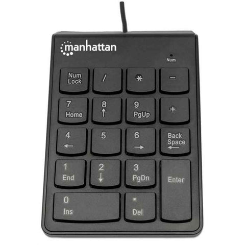 Manhattan Teclado Alámbrico Numérico USB