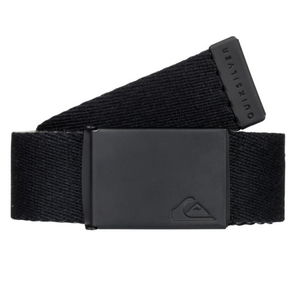 Quiksilver Faja de Tela Negra, para Hombre