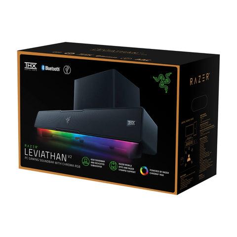 Razer Barra de Sonido con Subwoofer Leviathan V2, RZ05-03920100-R3U1