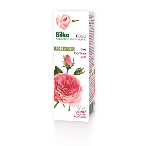 Bilka Gel para Contorno de Ojos con Rosa Damascena, 25 ml