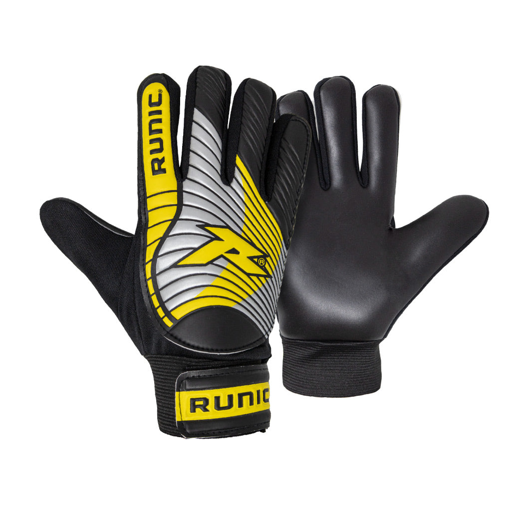 Runic Guantes para Portero Stopper Gris