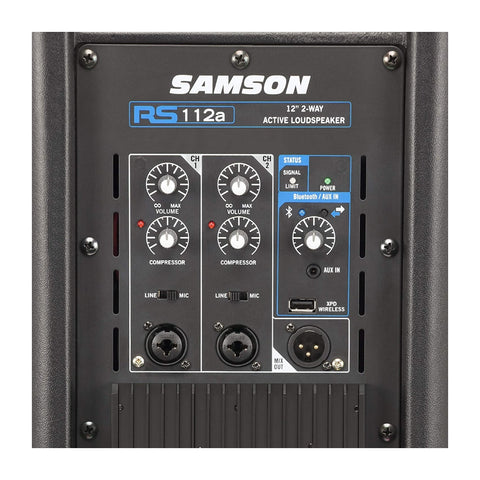 Samson Parlante Amplificado 12" 200W Bluetooth, RS112A