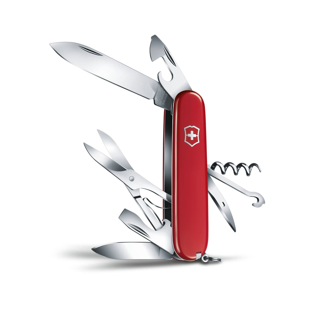 Victorinox Cuchilla Climber con 14 Funciones Blister, Rojo