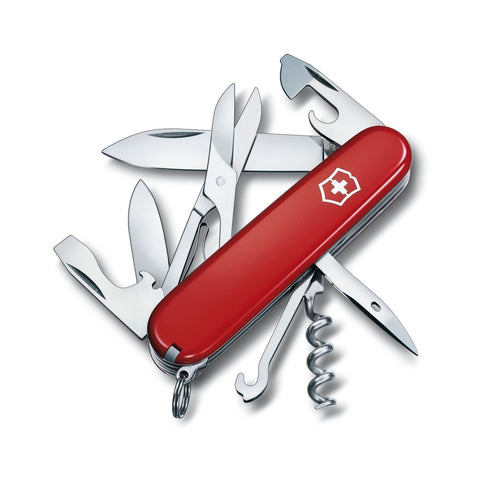 Victorinox Cuchilla Climber con 14 Funciones Blister, Rojo