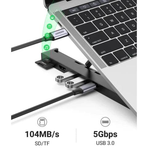 Ugreen Docking Station para Laptop USB-C (80551)