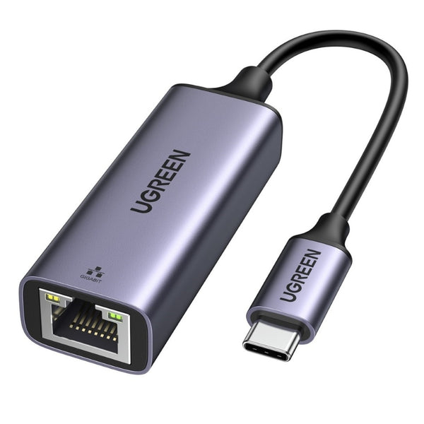 Ugreen Adaptador USB Tipo C a Ethernet Gigabit RJ45 (50737)