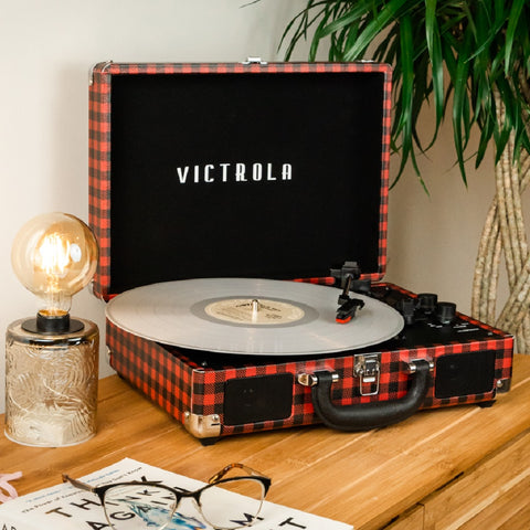 Victrola Tocadiscos 4 en 1 Bluetooth The Journey, VSC-550BT