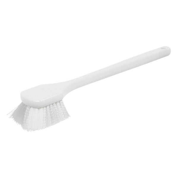 Winco Cepillo Cerdas Nylon 20 Pulgadas Plástico Blanco, para Uso Profesional