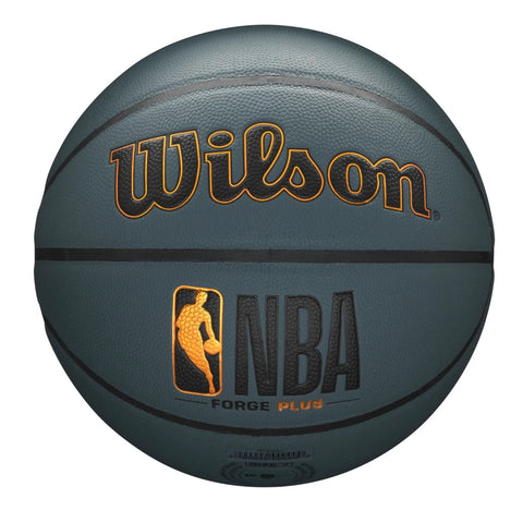 Wilson Balón de Basket NBA Forge Plus Dark Grey, N°7