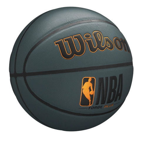 Wilson Balón de Basket NBA Forge Plus Dark Grey, N°7