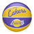 Wilson Balón de Basket NBA Tidye Mini Lakers, N°3