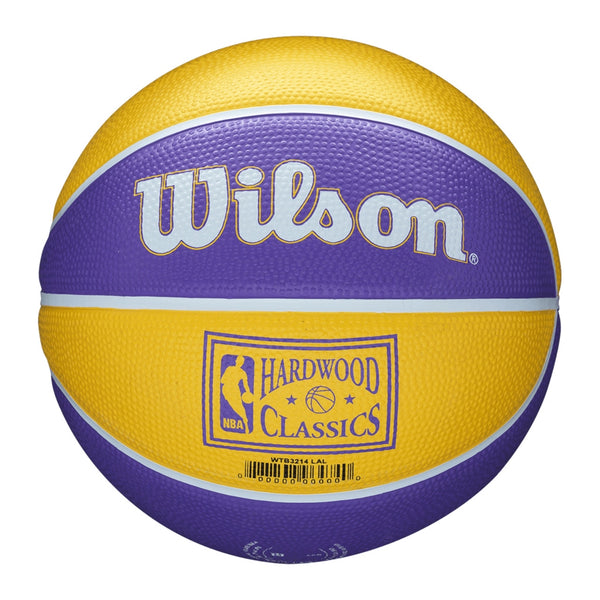 Wilson Balón de Basket NBA Tidye Mini Lakers, N°3