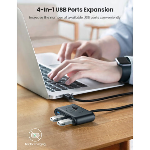 Ugreen Hub Adaptador 4 en 1 USB 3.0 (20291)