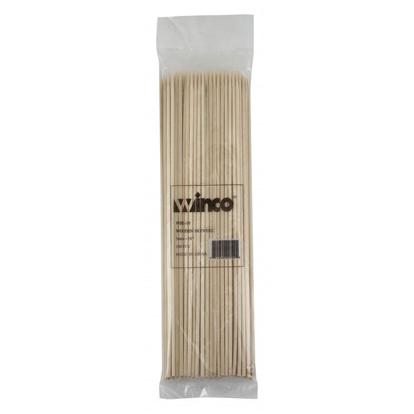 Winco Pinchos Bambú (paquete 100u) Biodegradable, para Uso Profesional