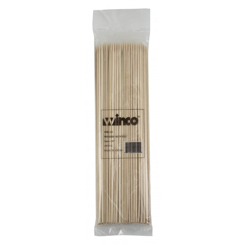 Winco Pinchos Bambú (paquete 100u) Biodegradable, Uso Profesional