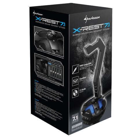 Sharkoon Holder para Audífonos Gaming X-REST 7.1