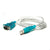 Xtech Cable Convertidor de USB a Serial DEB9, 3 M (XTC-319)