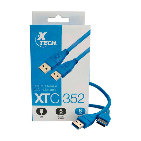 Xtech Cable USB 3.0, 1.82 M (XTC-352)