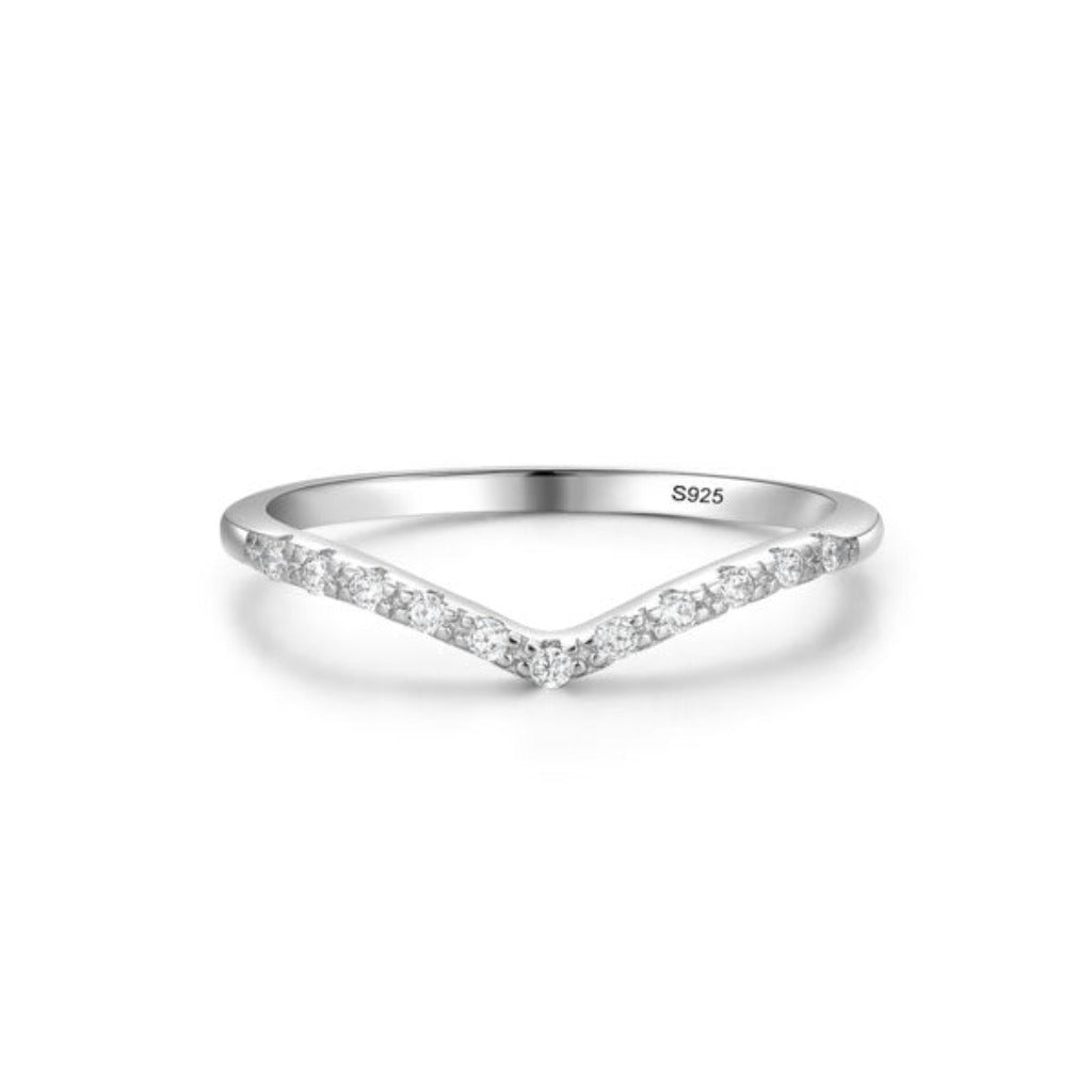 CR Charms Anillo Elegancia Brillante