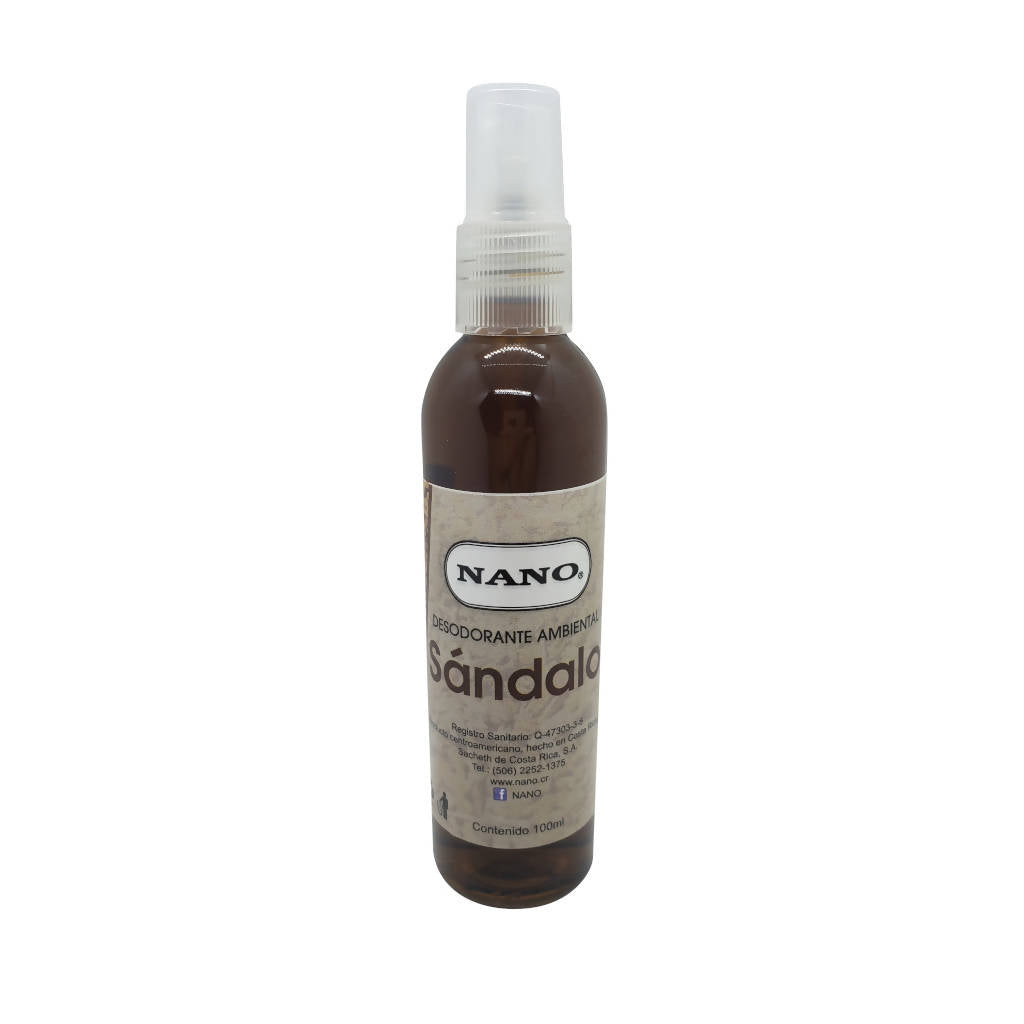 Nano Desodorante Ambiental Sándalo, 100ml