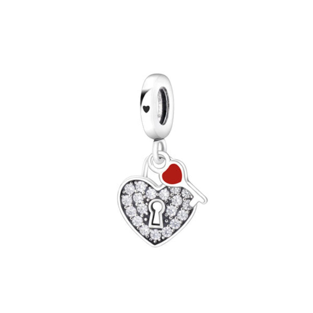 CR Charms Charm Llave de Mi Corazón