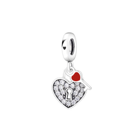 CR Charms Charm Llave de Mi Corazón